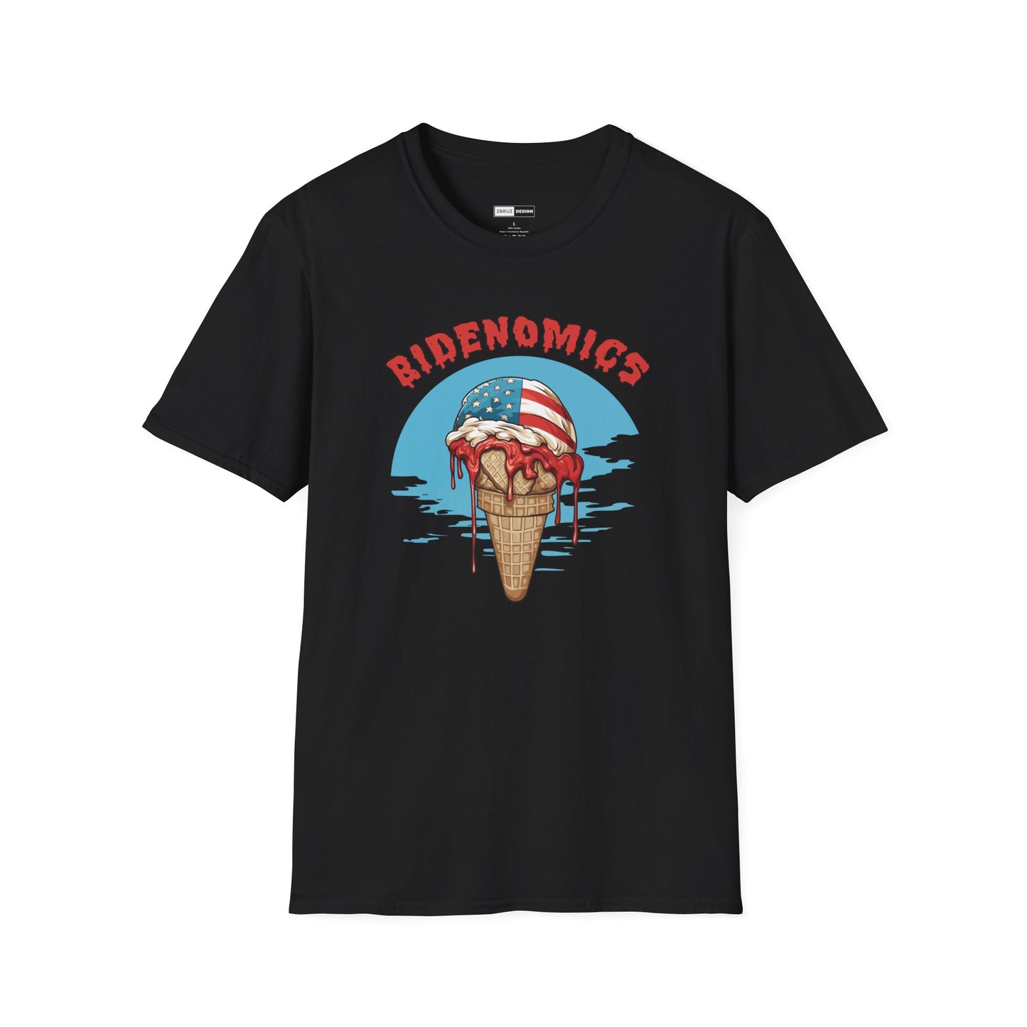 Bidenomics Melting Ice Cream T-shirt