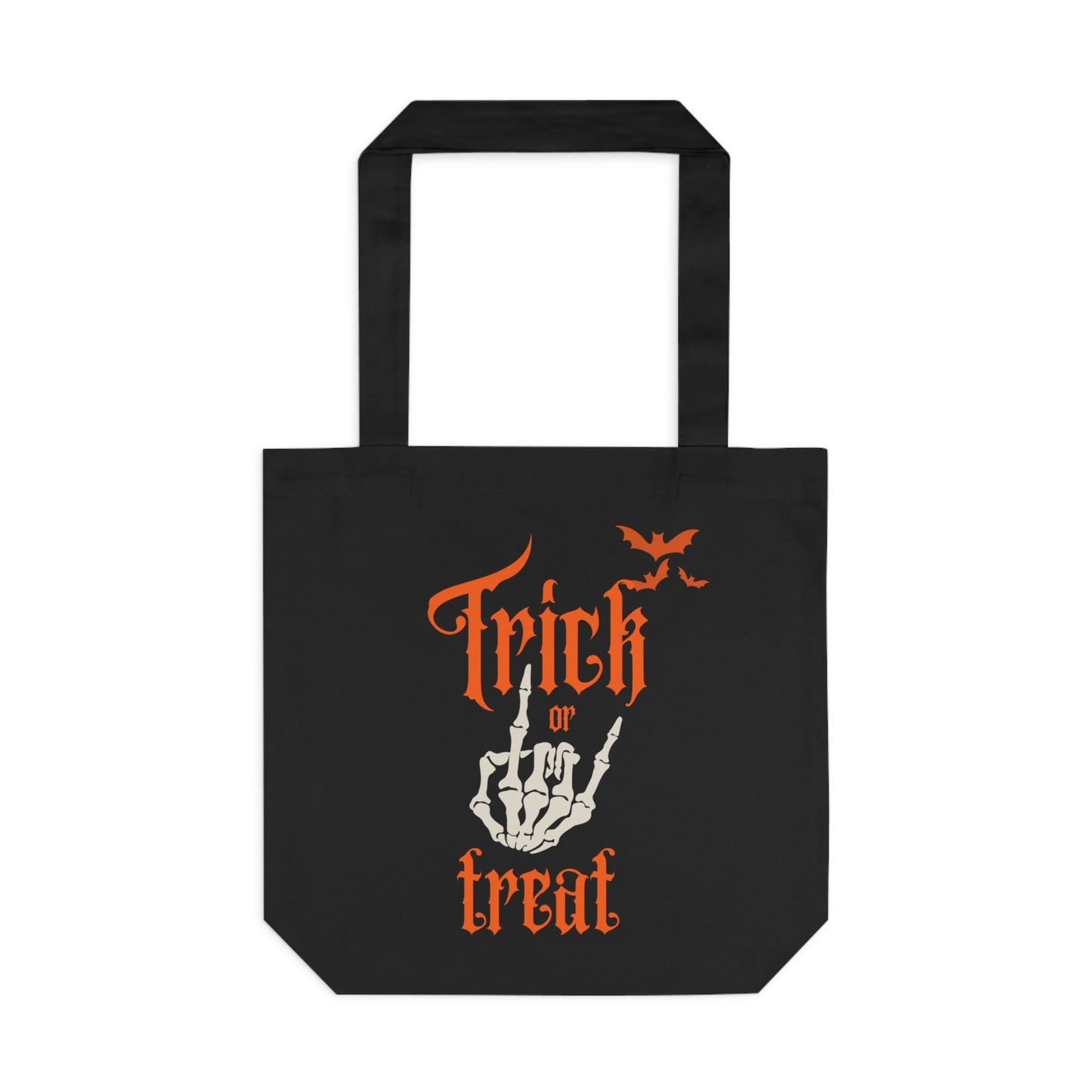 Trick Or Treat Skeleton Hand Tote Bag