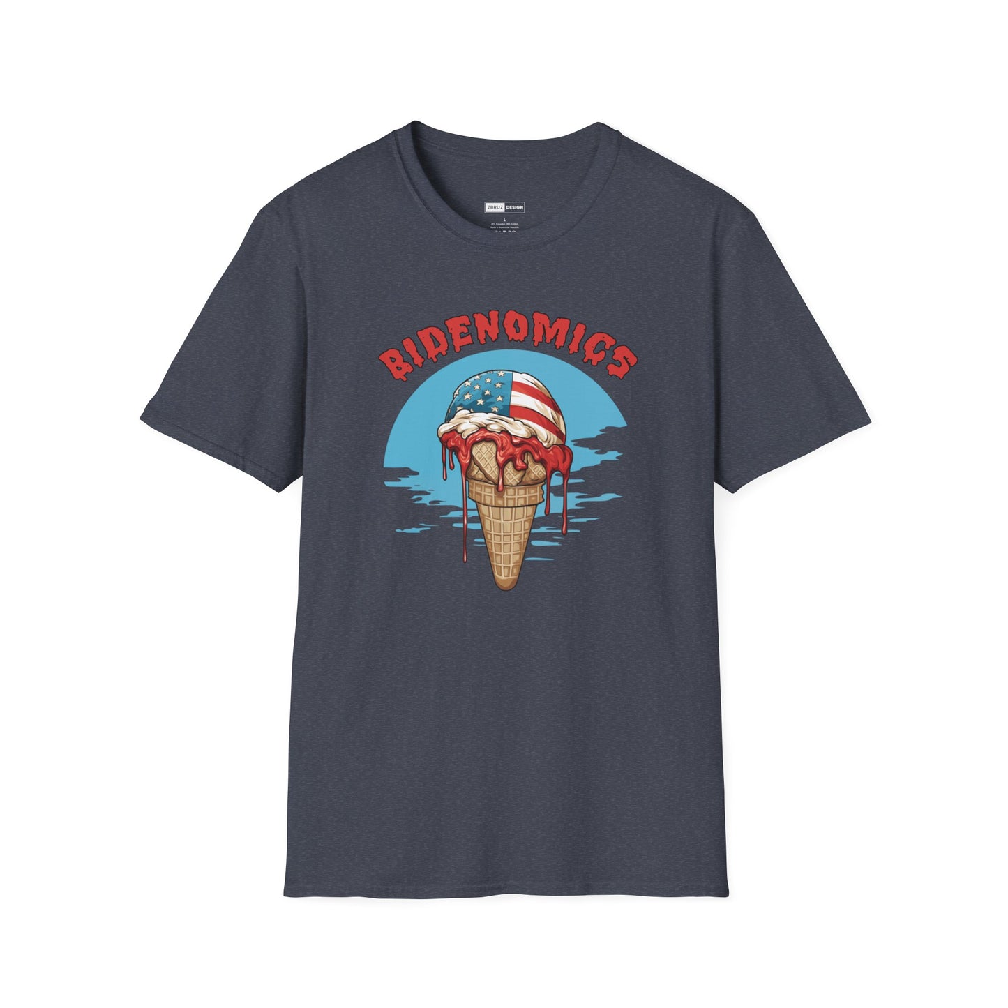 Bidenomics Melting Ice Cream T-shirt