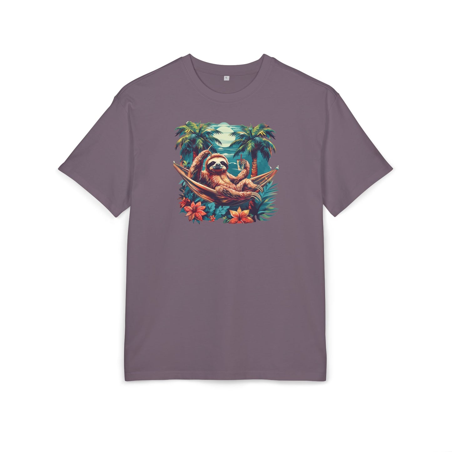 Sloth In A Hammock Oversized Fit T-shirt