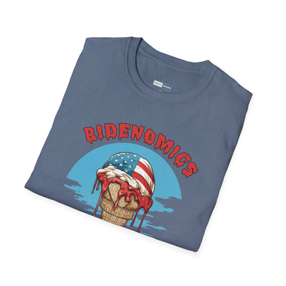 Bidenomics Melting Ice Cream T-shirt