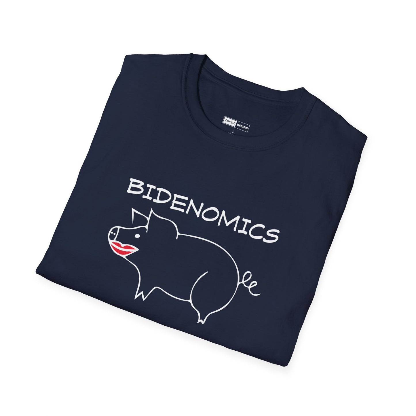 Bidenomics Pig With Lipstick T Shirt