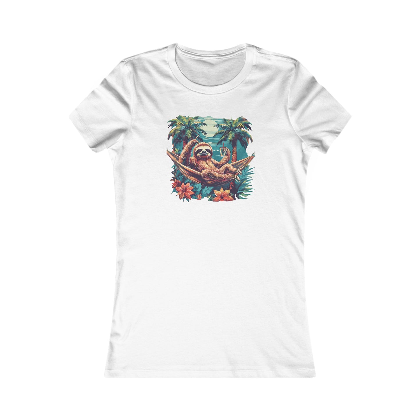 Sloth in a Hammock Women's Tee