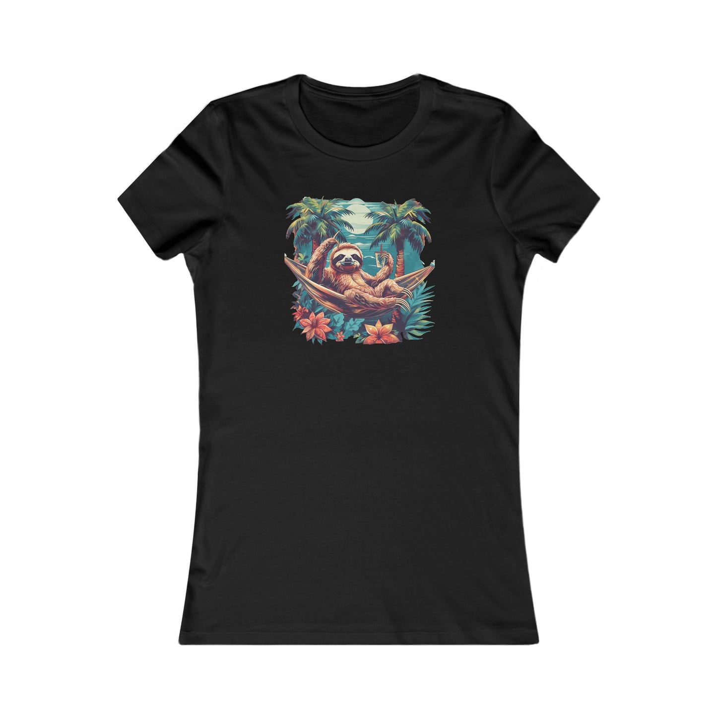 Sloth in a Hammock Women's Tee