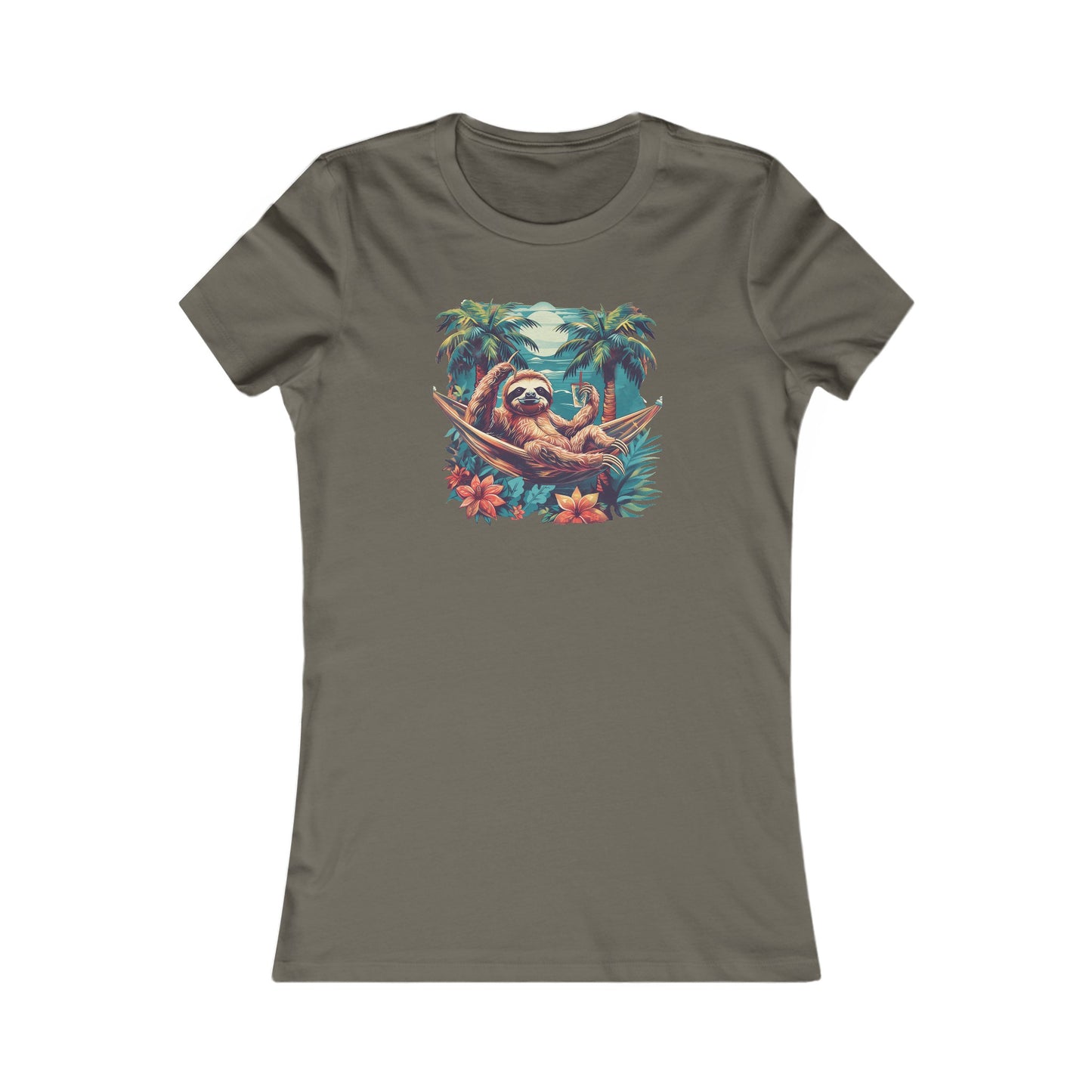 Sloth in a Hammock Women's Tee