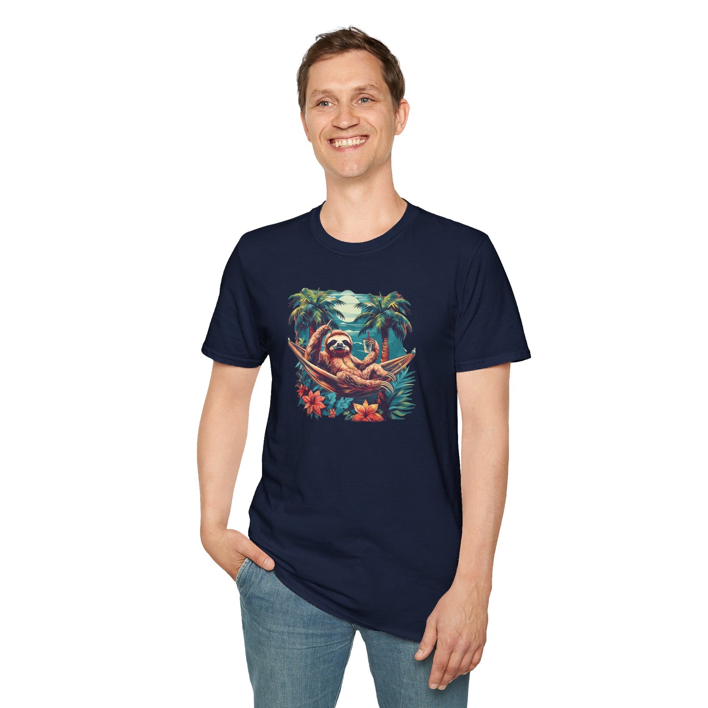 Sloth In A Hammock T-shirt