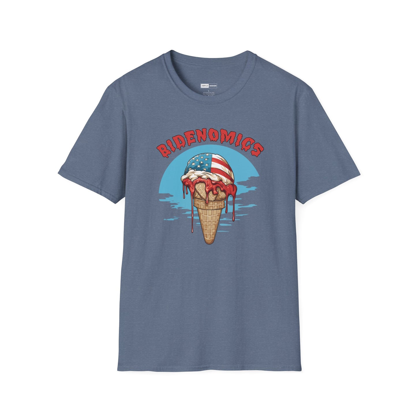 Bidenomics Melting Ice Cream T-shirt