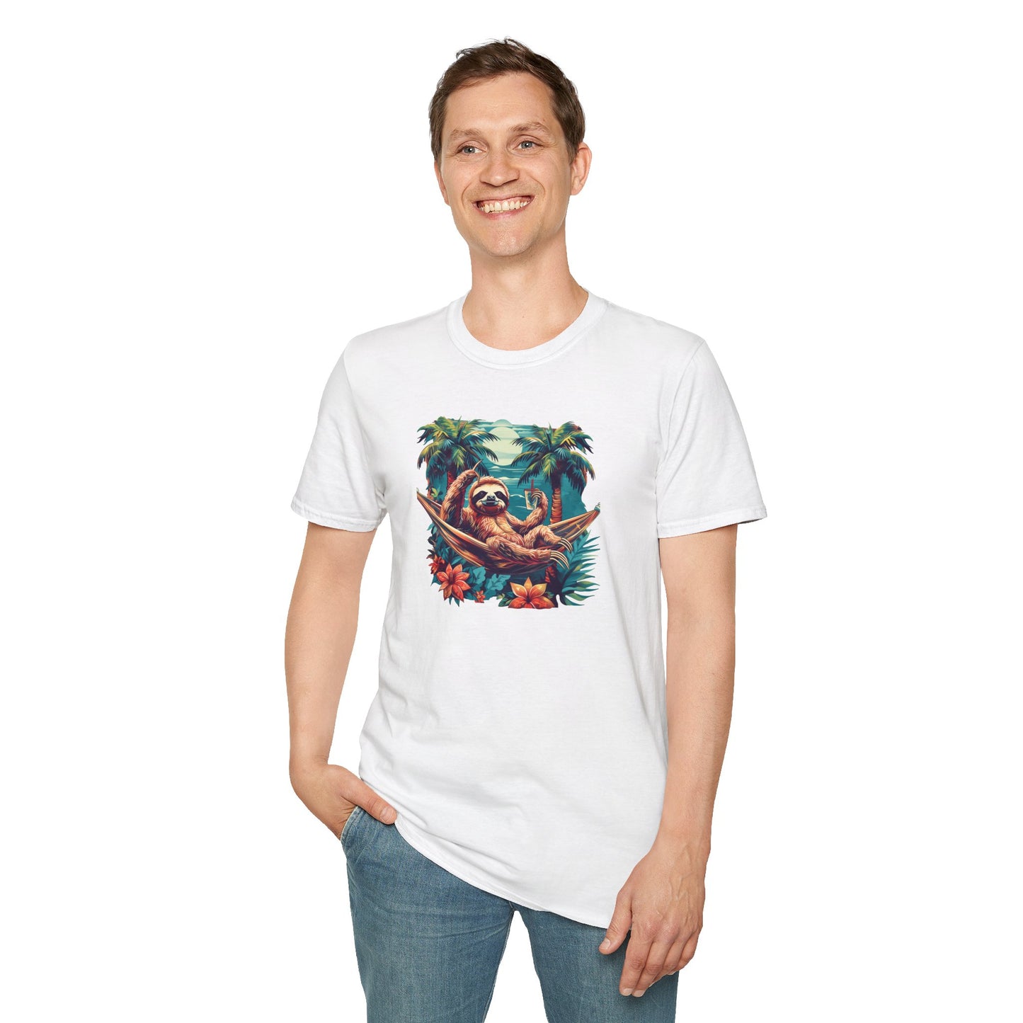 Sloth In A Hammock T-shirt