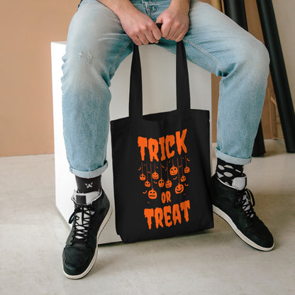 Trick Or Treat Cotton Tote Bag