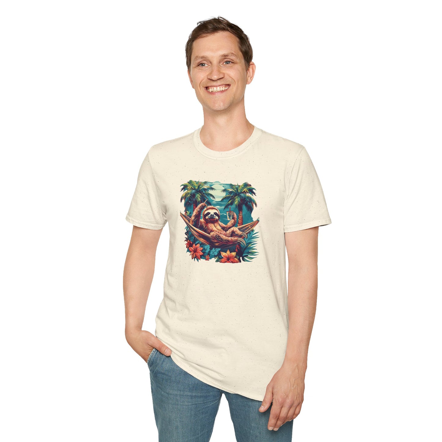 Sloth In A Hammock T-shirt