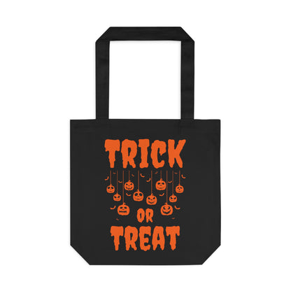 Trick Or Treat Cotton Tote Bag