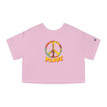 Women's Peace Cropped T-Shirt