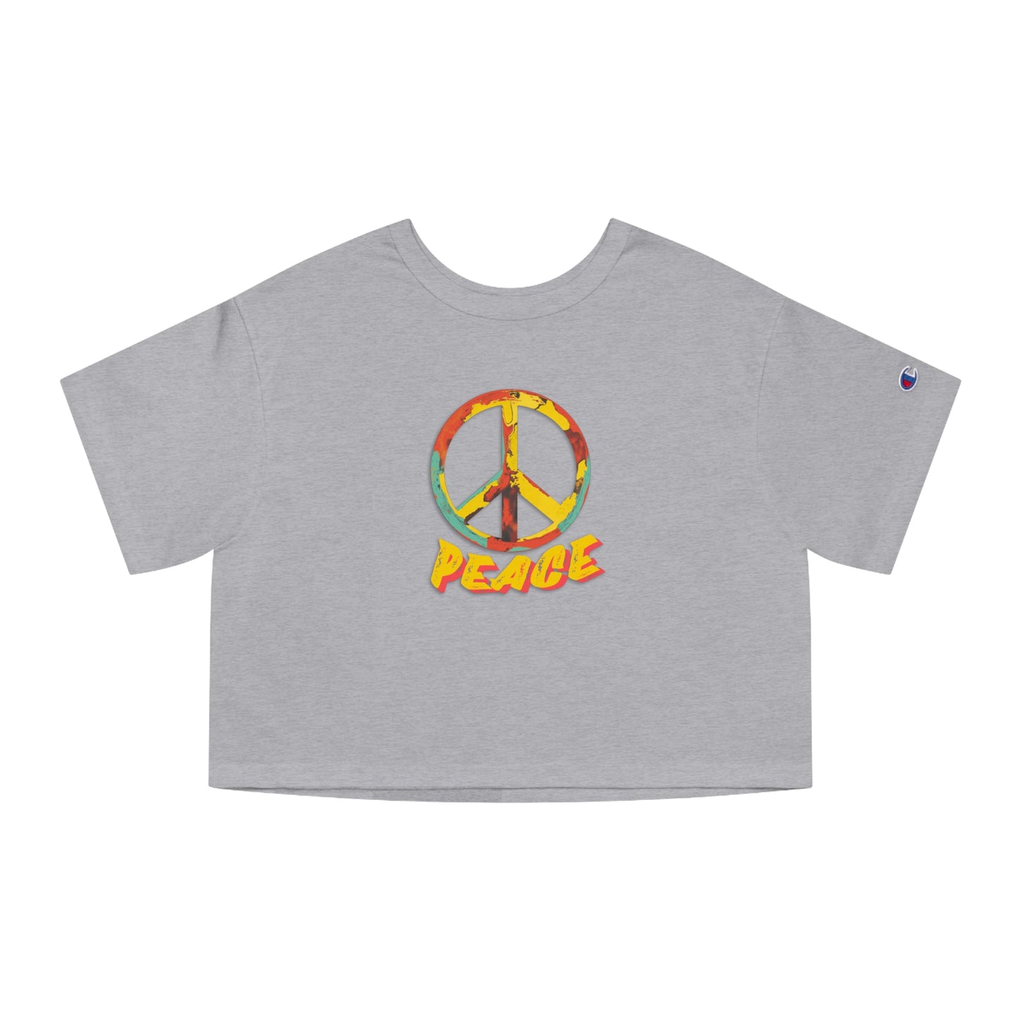 Women's Peace Cropped T-Shirt