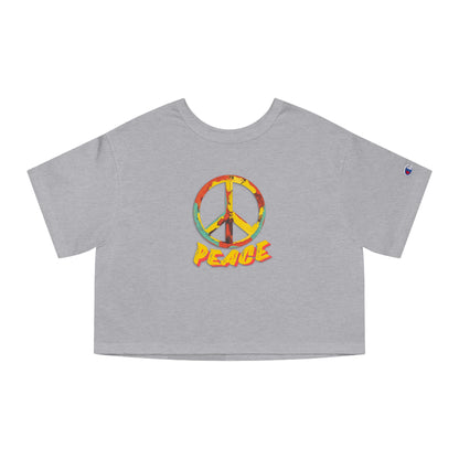 Women's Peace Cropped T-Shirt