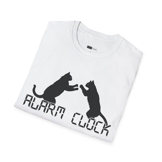 Fighting Cats Alarm Clock T Shirt