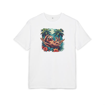 Sloth In A Hammock Oversized Fit T-shirt