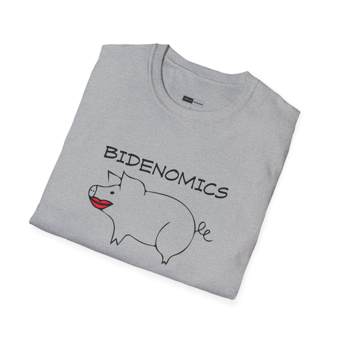 Bidenomics Pig With Lipstick T Shirt