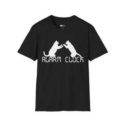 Fighting Cats Alarm Clock T Shirt