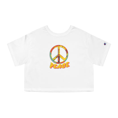 Women's Peace Cropped T-Shirt