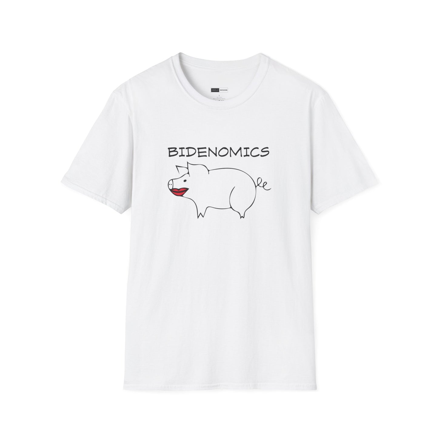 Bidenomics Pig With Lipstick T Shirt