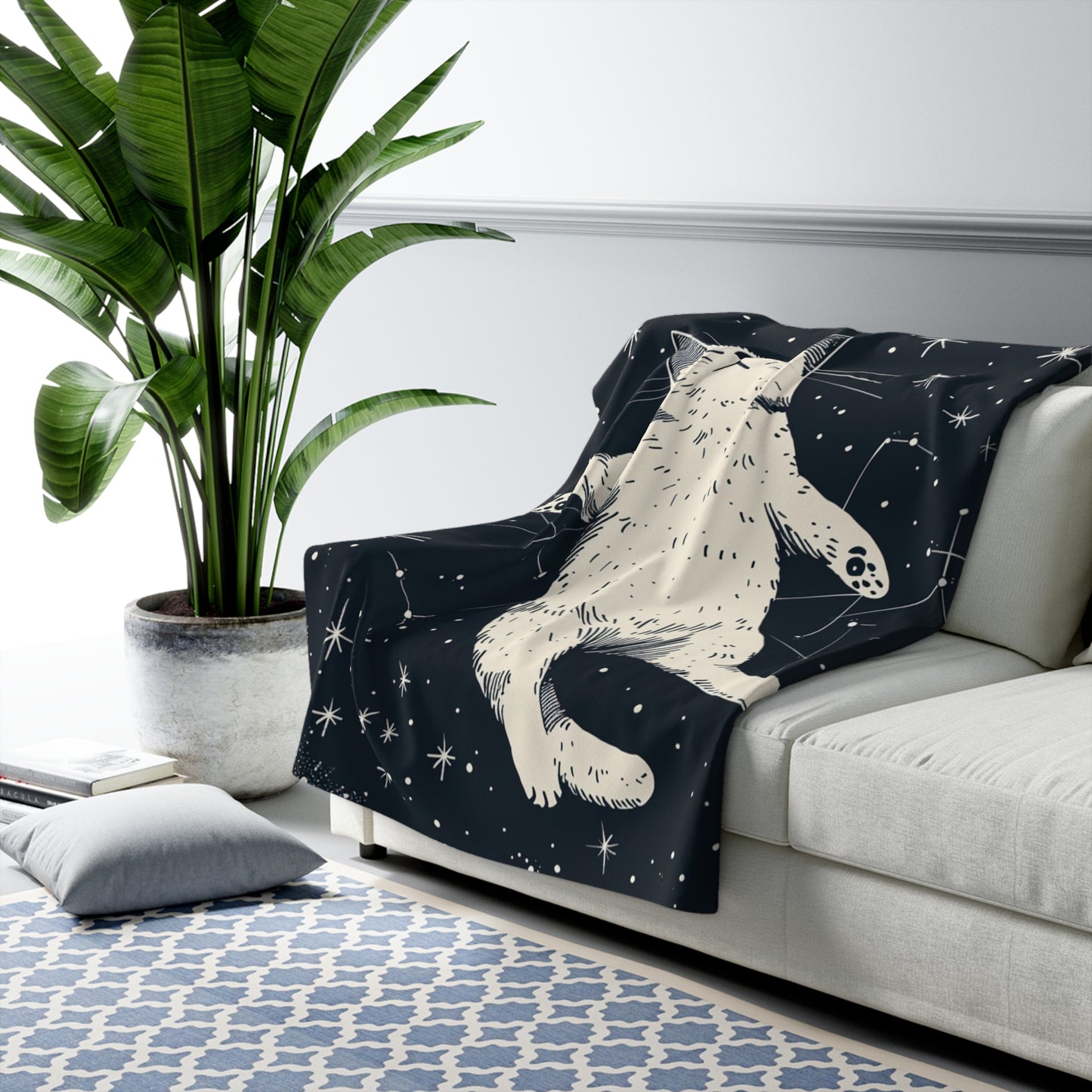 Sherpa Fleece Blanket - Catstronaught