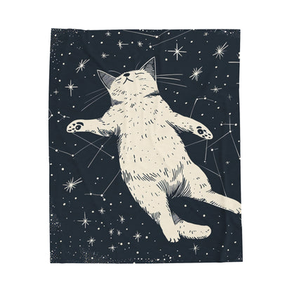 Velveteen Plush Blanket - Catstronaught