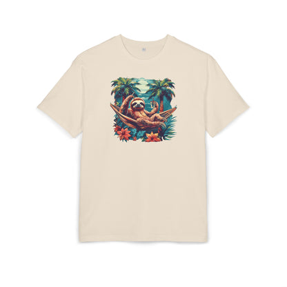Sloth In A Hammock Oversized Fit T-shirt