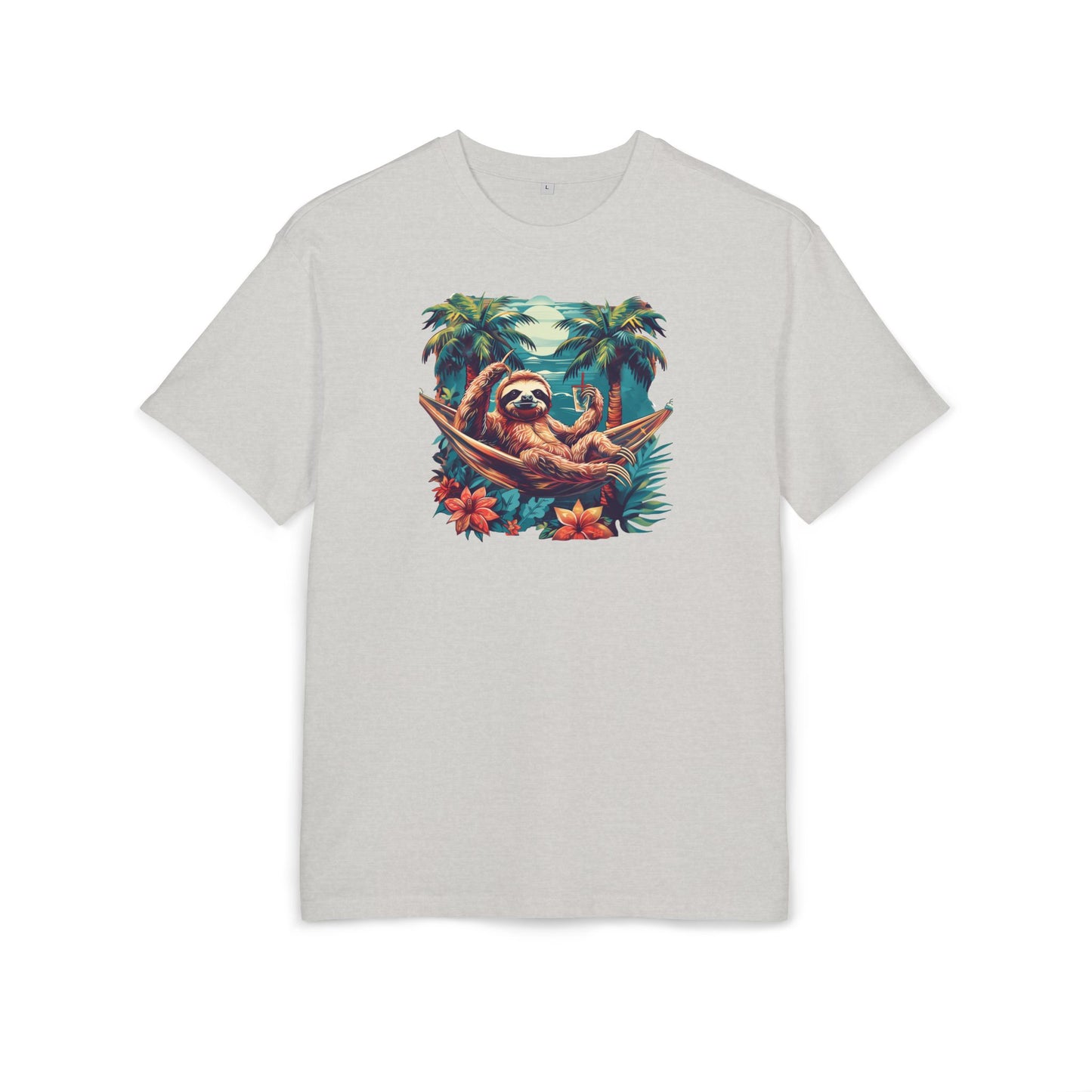 Sloth In A Hammock Oversized Fit T-shirt