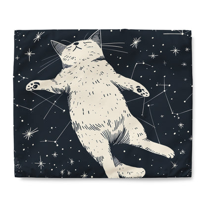 Catstronaught Duvet Cover