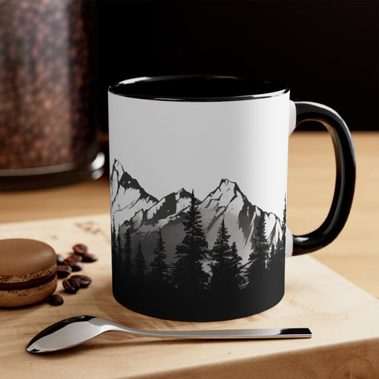 Mountain Landscape Wraparound Mug